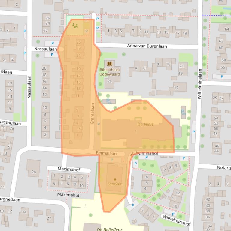 Kaart van postcodegebied 6669AR.