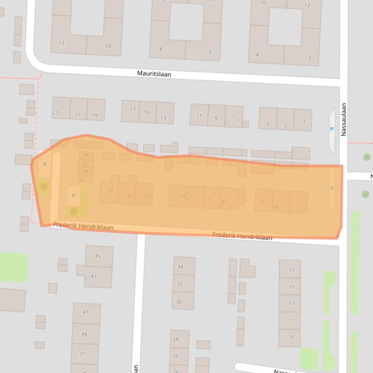 Kaart van postcodegebied 6669AW.