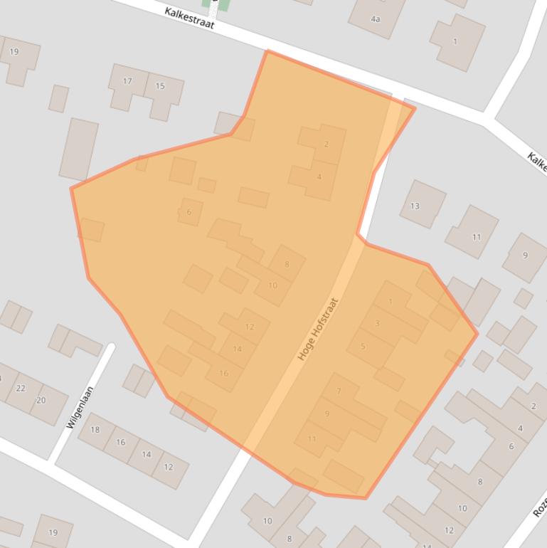 Kaart van postcodegebied 6669BS.