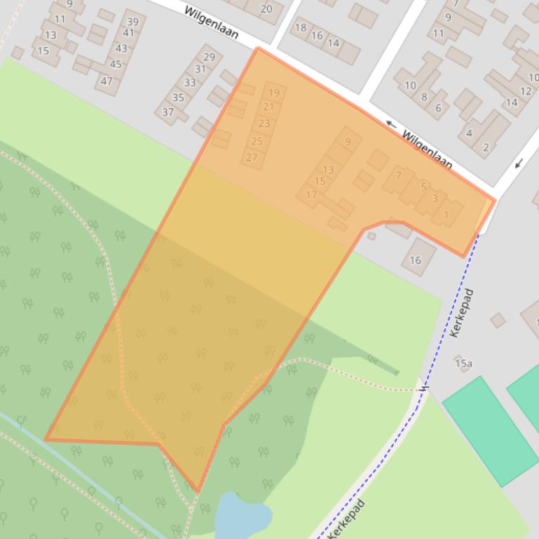 Kaart van postcodegebied 6669BT.