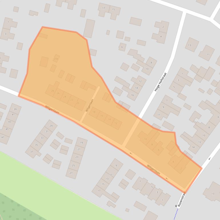 Kaart van postcodegebied 6669BW.