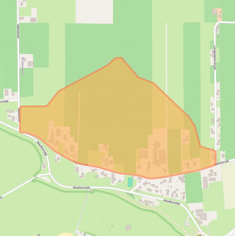 Kaart van postcodegebied 6669CS.