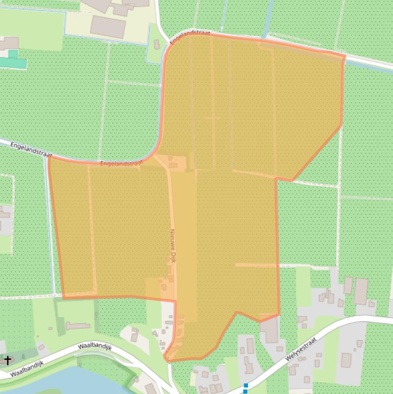 Kaart van postcodegebied 6669DE.