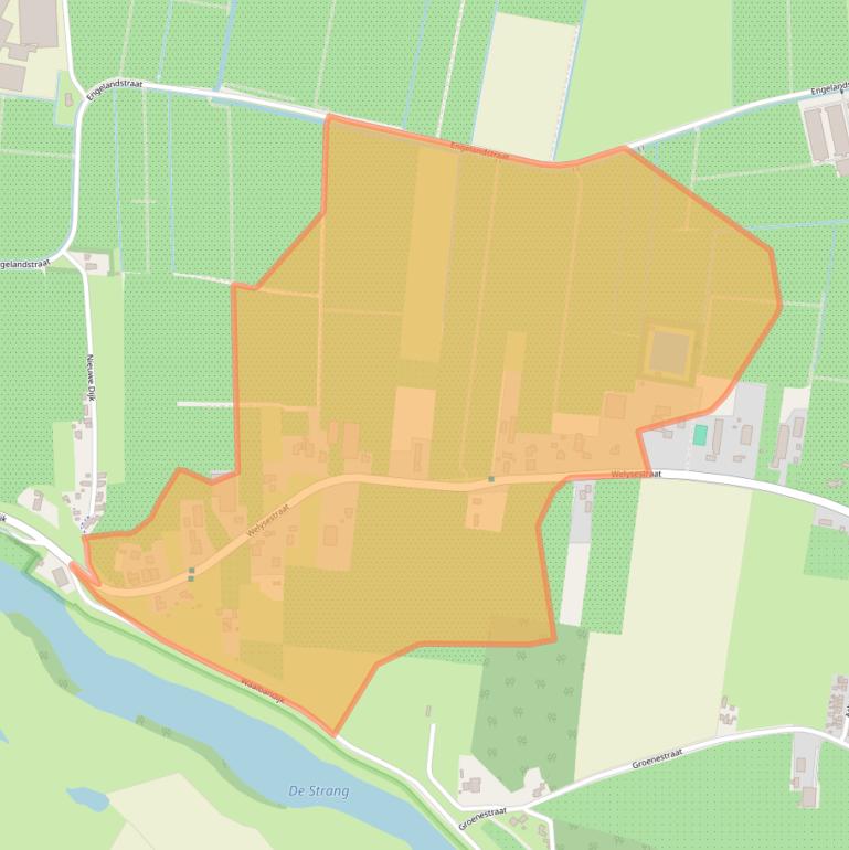 Kaart van postcodegebied 6669DG.