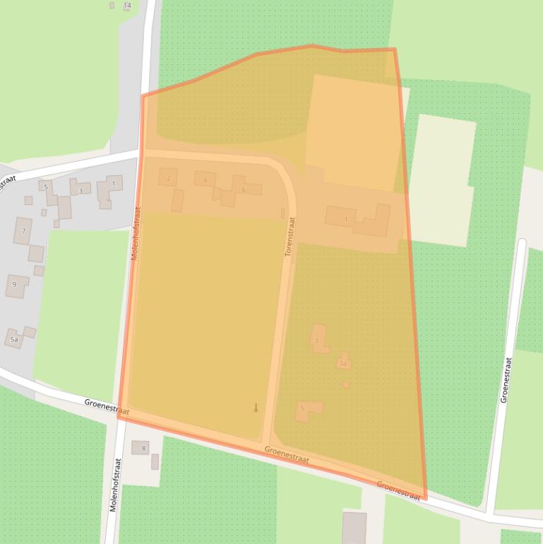 Kaart van postcodegebied 6669DN.