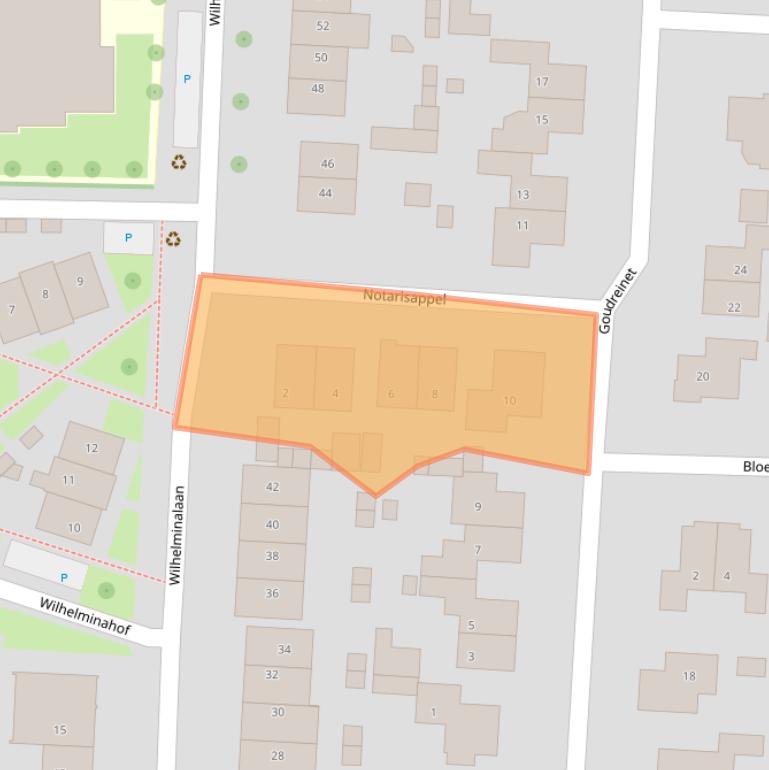 Kaart van postcodegebied 6669GG.