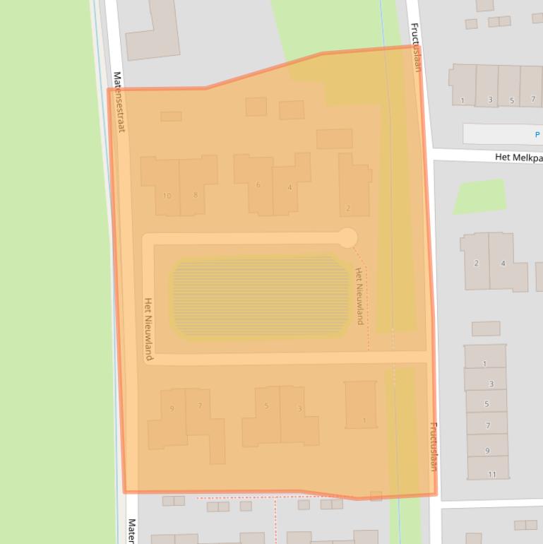 Kaart van postcodegebied 6669HC.