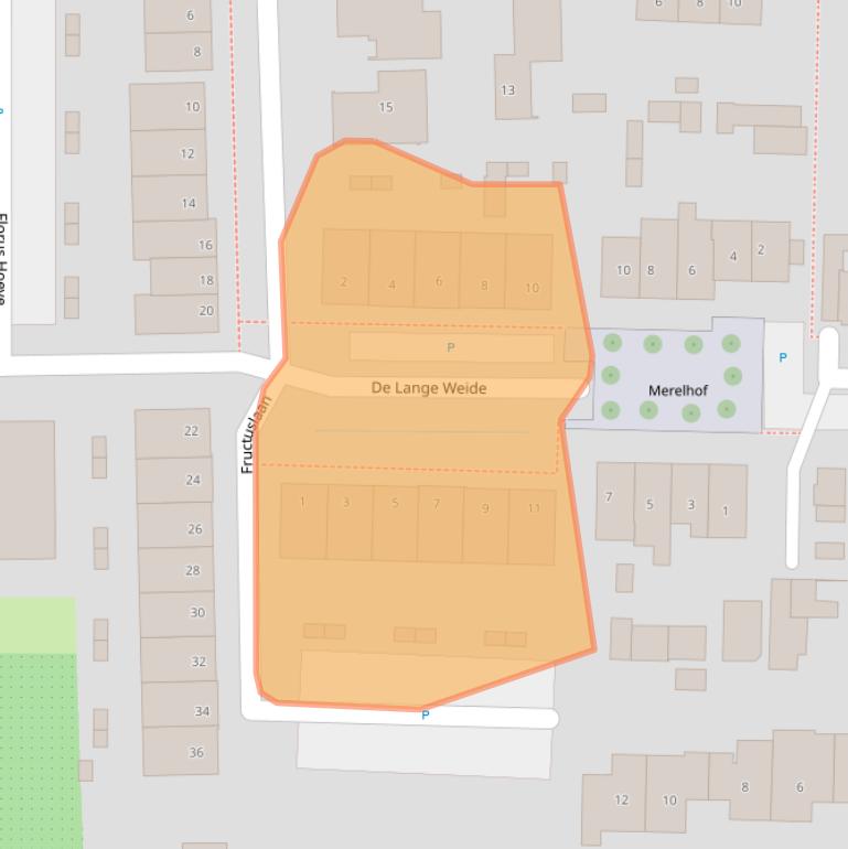 Kaart van postcodegebied 6669HG.