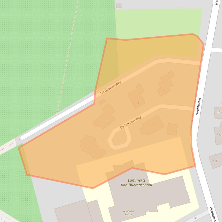 Kaart van postcodegebied 6671CL.