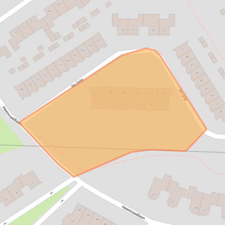 Kaart van postcodegebied 6671GH.