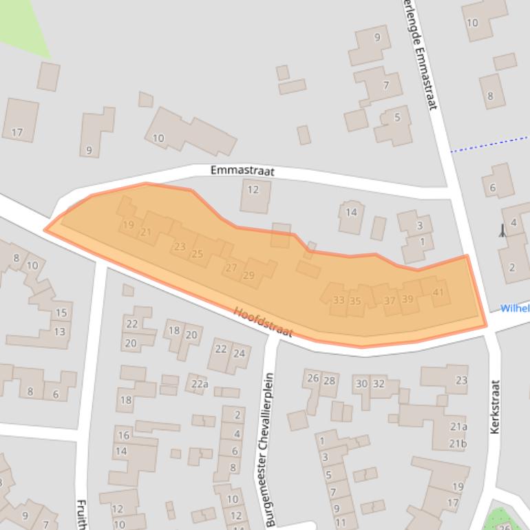 Kaart van postcodegebied 6673BB.