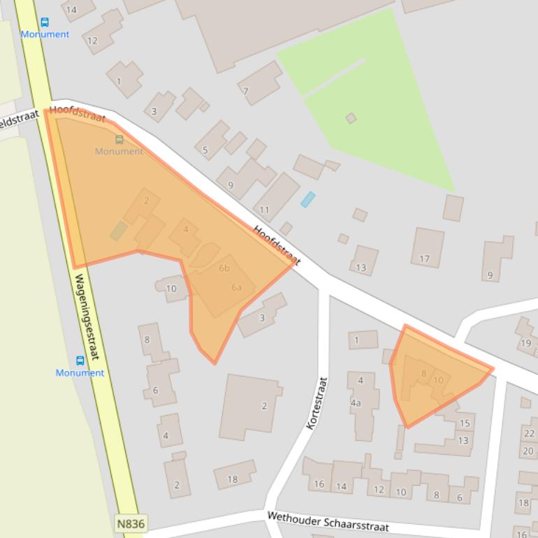 Kaart van postcodegebied 6673BD.