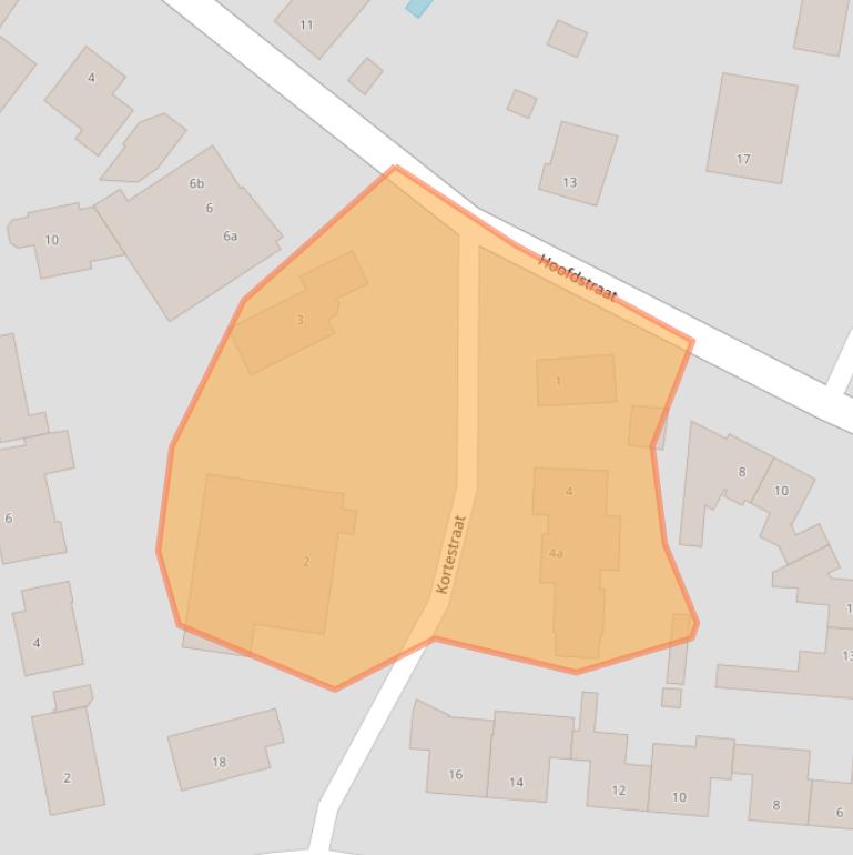 Kaart van postcodegebied 6673BJ.