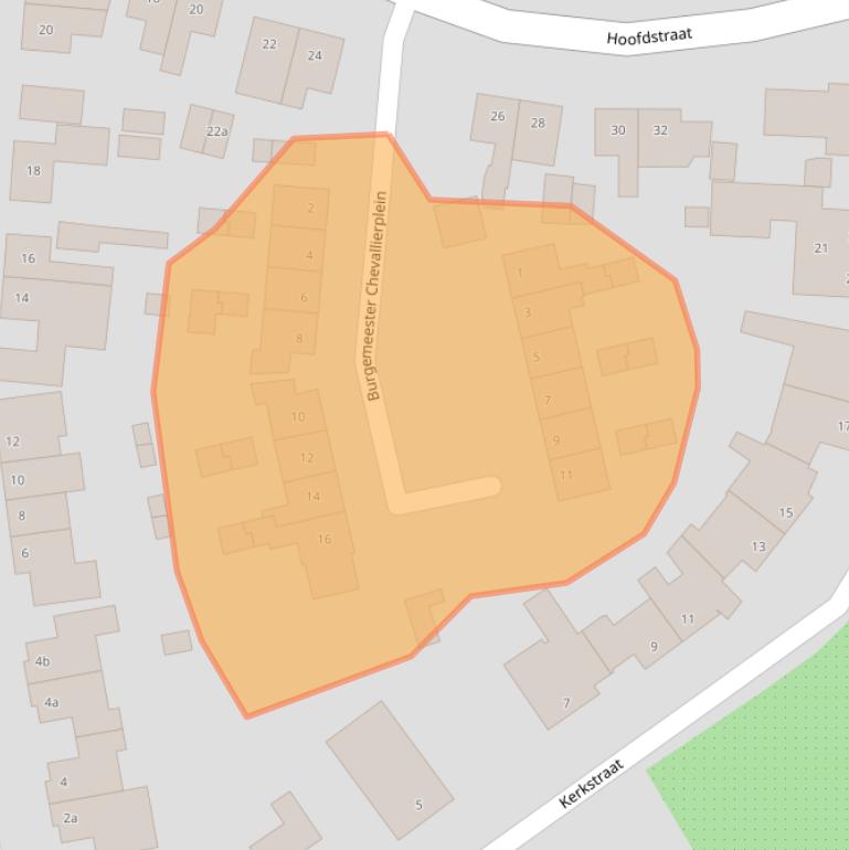 Kaart van postcodegebied 6673BS.