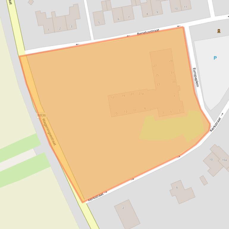 Kaart van postcodegebied 6673BT.