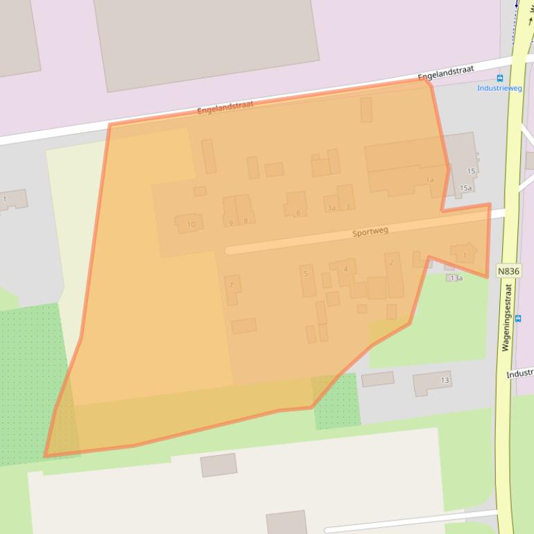 Kaart van postcodegebied 6673DH.