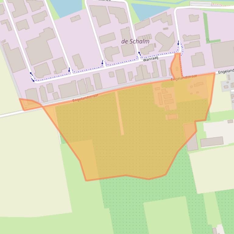 Kaart van postcodegebied 6673DJ.