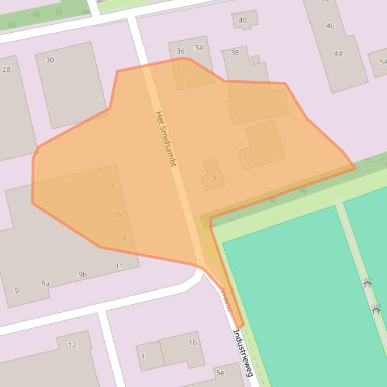 Kaart van postcodegebied 6673DS.