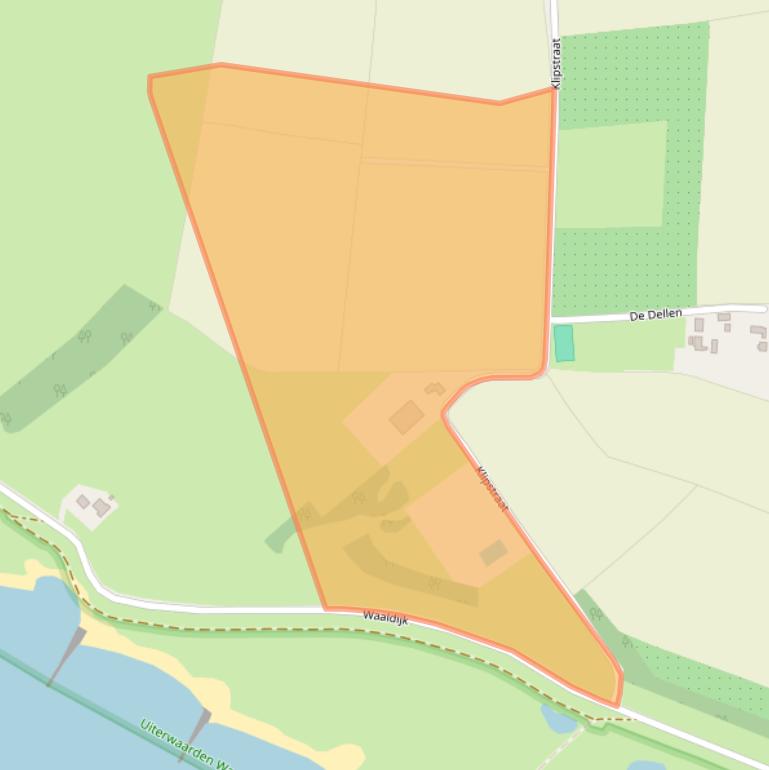 Kaart van postcodegebied 6673MG.