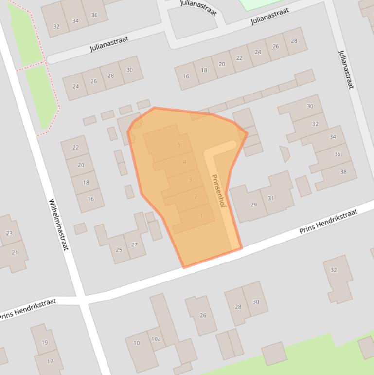 Kaart van postcodegebied 6673WP.