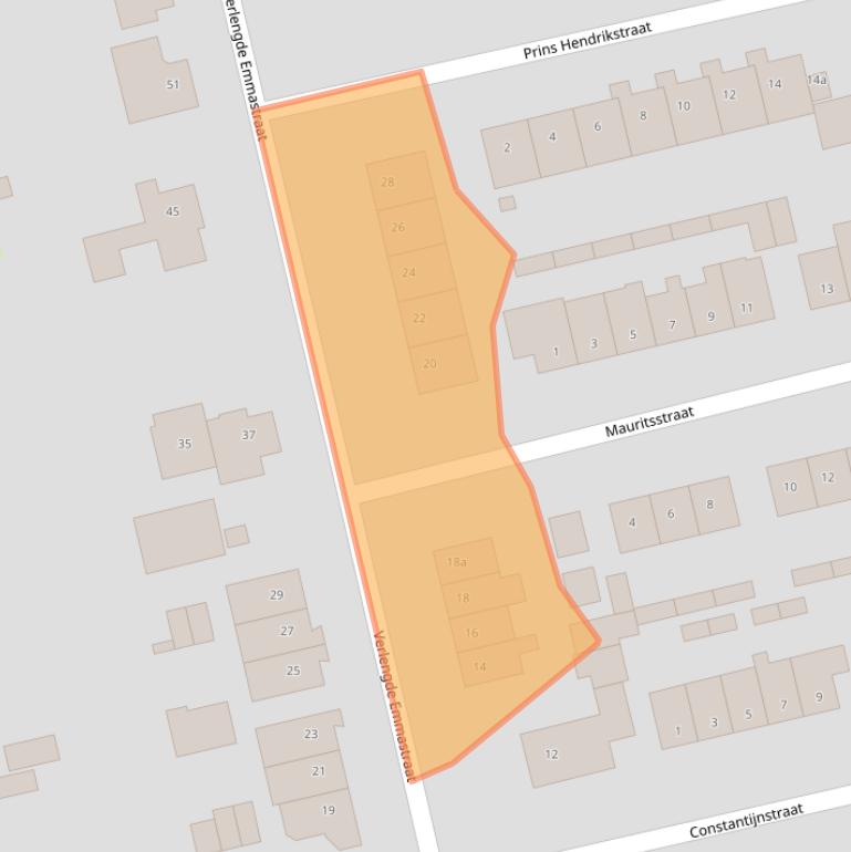 Kaart van postcodegebied 6673XC.