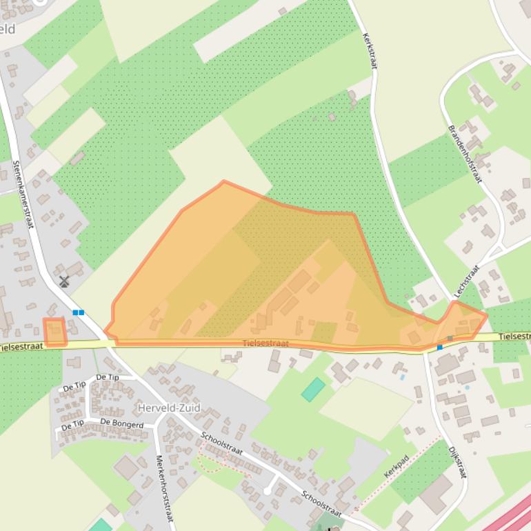 Kaart van postcodegebied 6674AD.