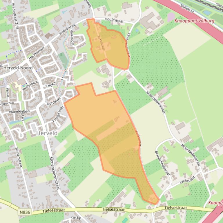 Kaart van postcodegebied 6674AS.