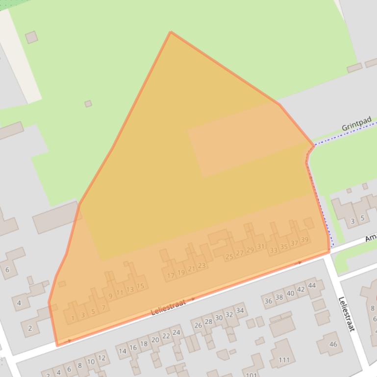 Kaart van postcodegebied 6674BN.