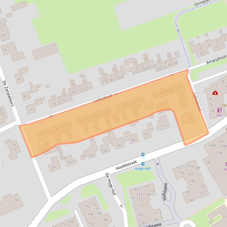 Kaart van postcodegebied 6674BP.