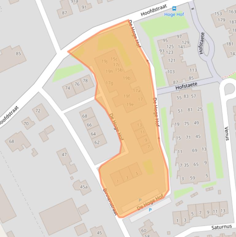 Kaart van postcodegebied 6674BR.