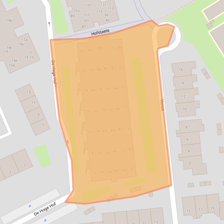 Kaart van postcodegebied 6674GA.