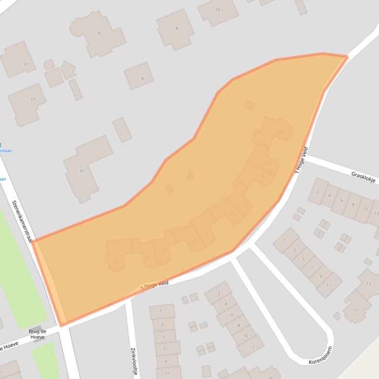 Kaart van postcodegebied 6674HG.