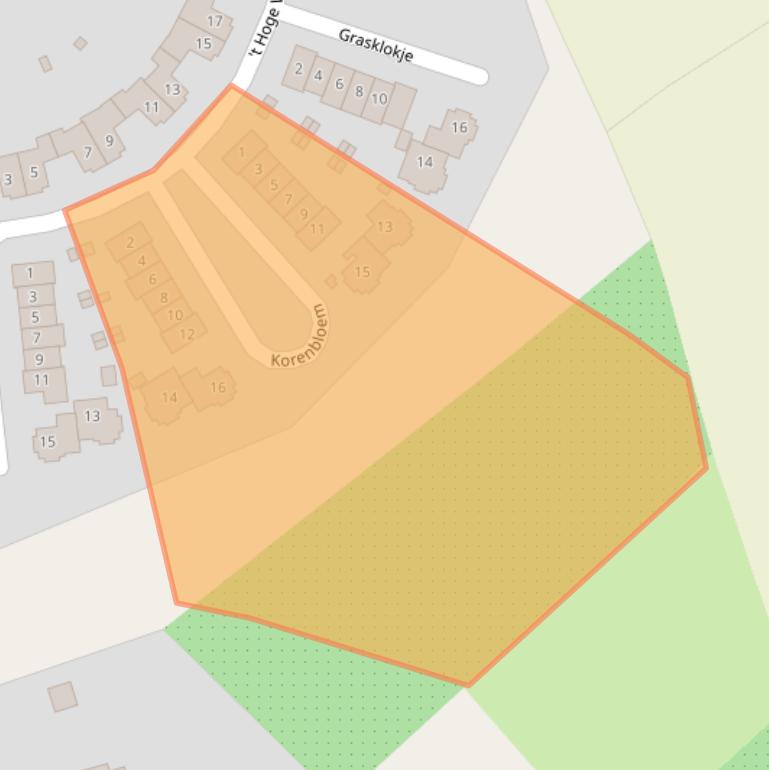 Kaart van postcodegebied 6674HL.