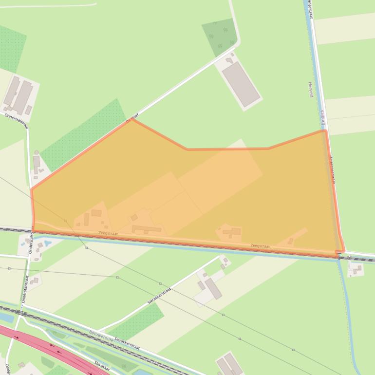 Kaart van postcodegebied 6674MH.