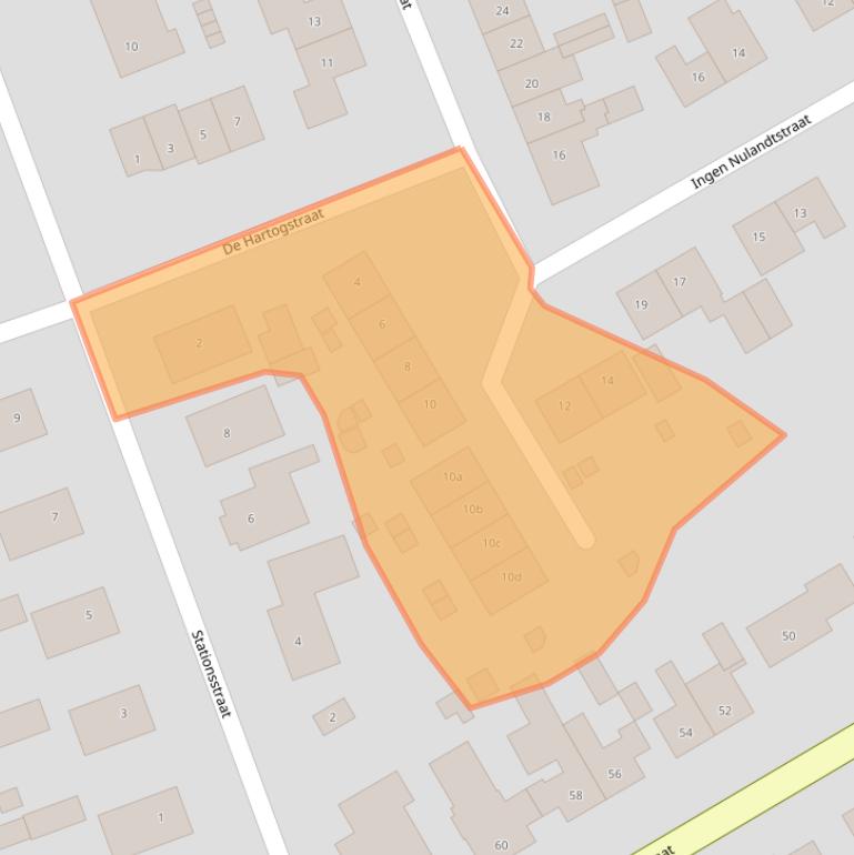 Kaart van postcodegebied 6675AR.