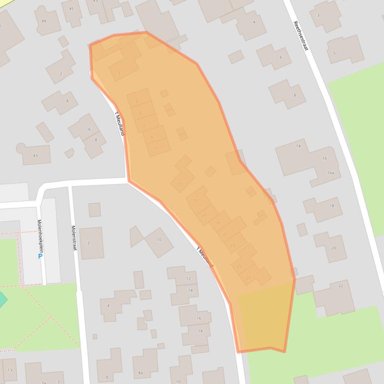 Kaart van postcodegebied 6675BV.