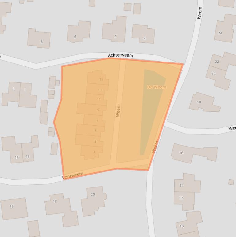 Kaart van postcodegebied 6675EA.