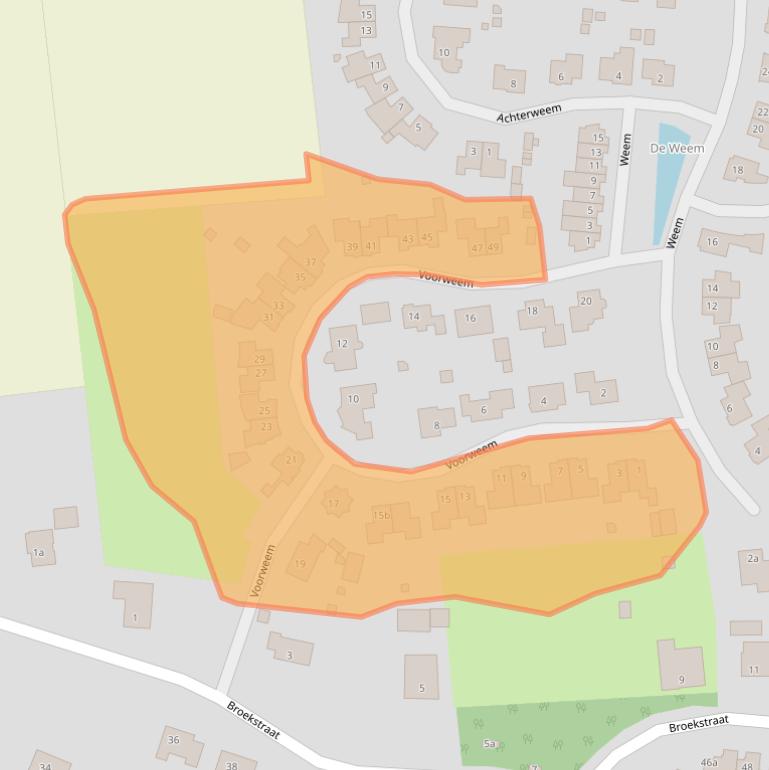 Kaart van postcodegebied 6675EC.