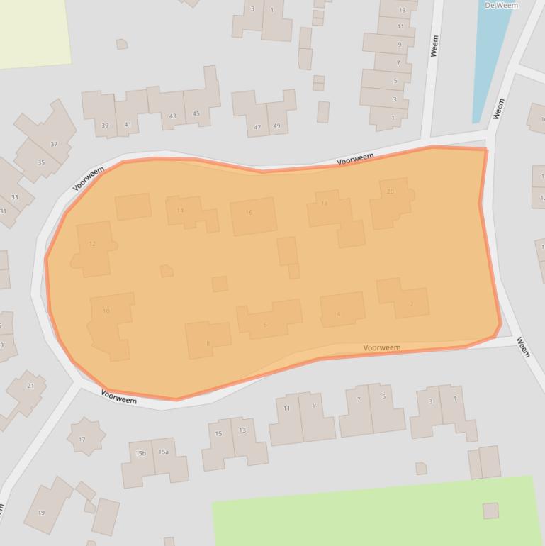 Kaart van postcodegebied 6675ED.