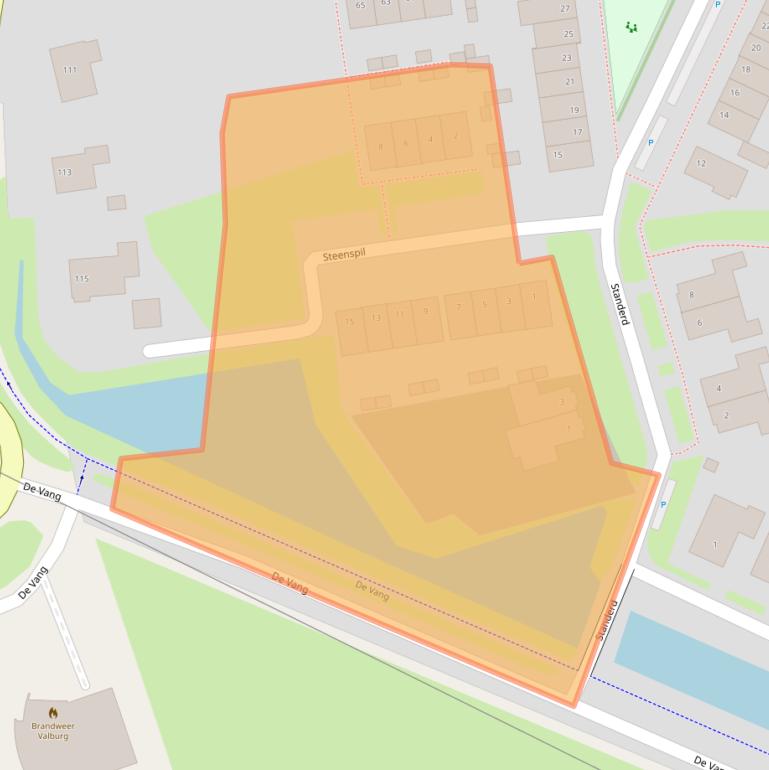 Kaart van postcodegebied 6675GC.