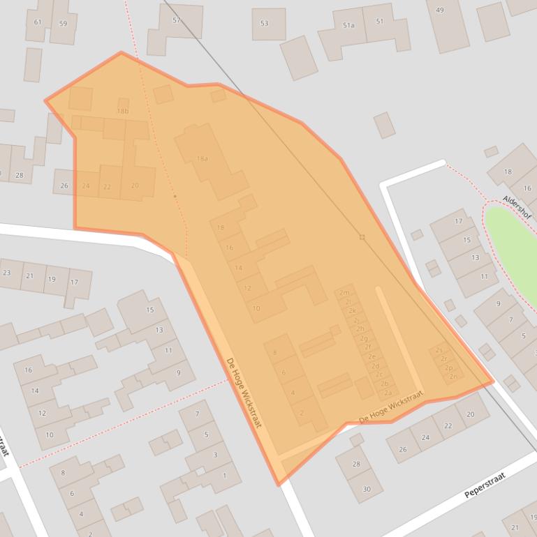 Kaart van postcodegebied 6678AR.