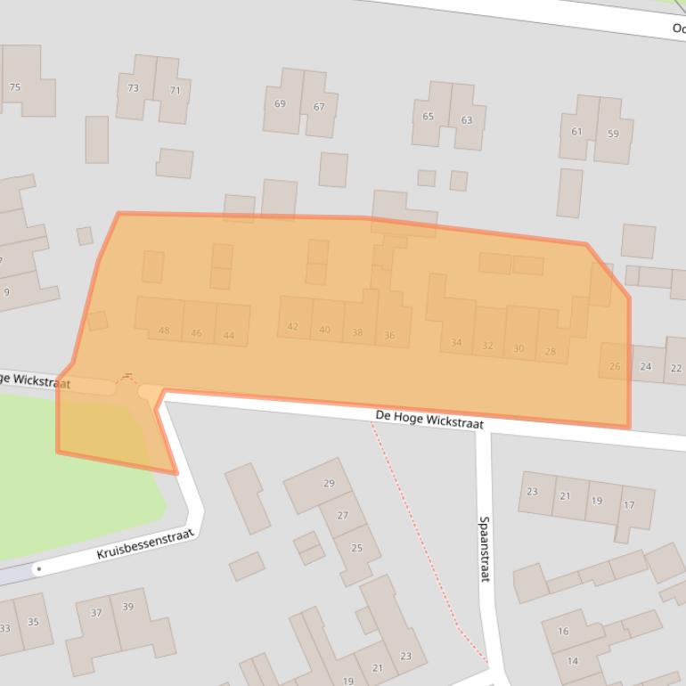 Kaart van postcodegebied 6678AS.