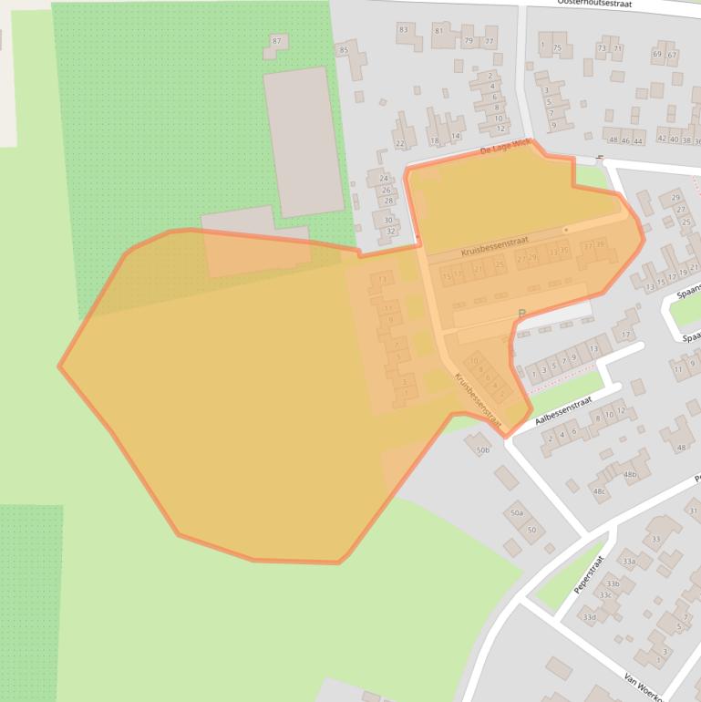 Kaart van postcodegebied 6678DC.