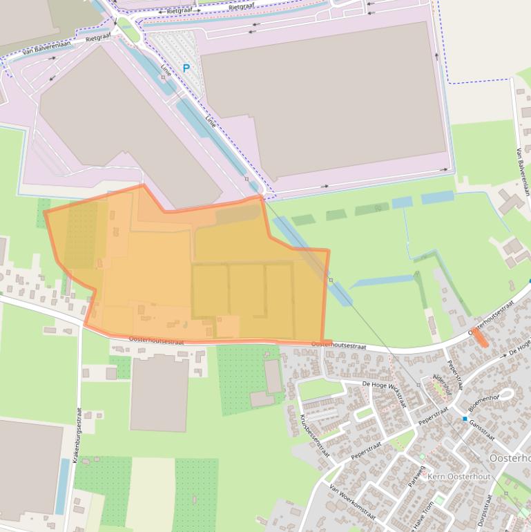 Kaart van postcodegebied 6678PC.