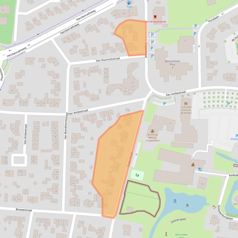 Kaart van postcodegebied 6681AS.