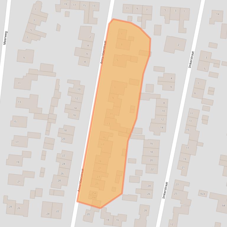 Kaart van postcodegebied 6681BA.