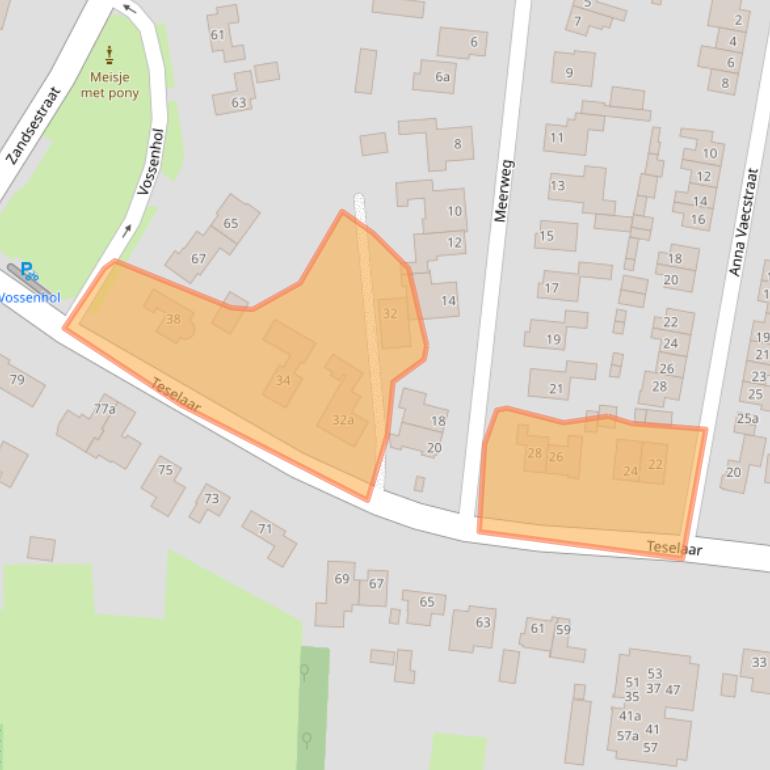 Kaart van postcodegebied 6681BH.