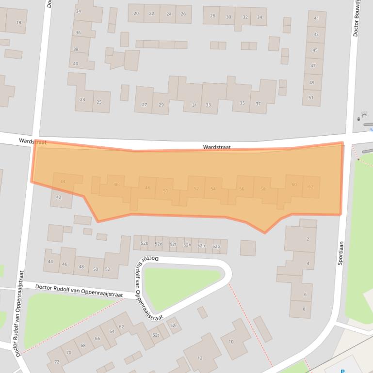 Kaart van postcodegebied 6681CK.