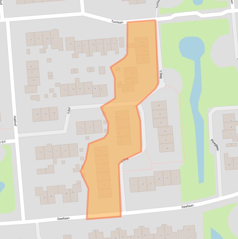 Kaart van postcodegebied 6681GA.