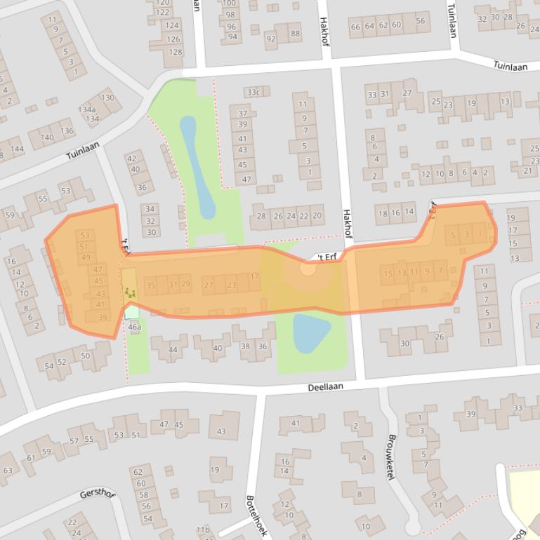 Kaart van postcodegebied 6681GC.